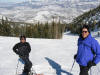 Gilbert & Todd up on Snowmass Mountain